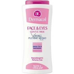 Dermacol Face&Eyes Gentle milk Čisticí pleťové mléko 200 ml