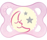 Mam Night ortodontické šidítko svítící 0-6 měsíců různé vzory a barvy 1 kus