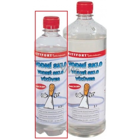 Kittfort Vodní sklo pro namíchání šamotové lepící malty 500 ml