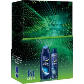 Fa Men Sport sprchový gel 250 ml + deodorant sprej pro muže 150 ml, kosmetická sada
