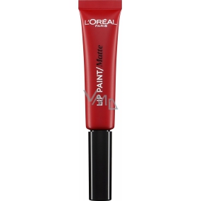 Loreal Paris Infallible Lip Paint Matte tekutá rtěnka 204 Red Actually 8 ml