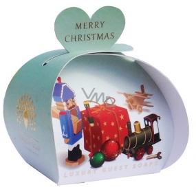English Soap Veselé Vánoce Hračky mýdlo parfémované s bambuckým máslem 3 x 20 g