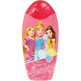 Disney Princess 2v1 sprchový a koupelový gel pro děti 200 ml
