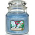 Yankee Candle Garden Sweet Pea - Květy ze zahrádky vonná svíčka Classic střední sklo 411 g