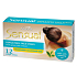 Joanna Sensual Green Tea depilační pásky na obličej 12 kusů + tuba 10 ml