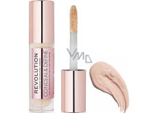 Makeup Revolution Conceal & Define Concealer tekutý korektor C7 3,4 ml