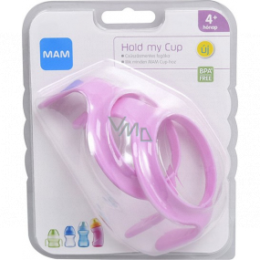 Mam Hold My Cup protiskluzová ouška na hrnky 4+ měsíce 2 kusy různé barvy