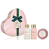 Baylis & Harding Jojoba, Vanilka & Mandlový olej sprchový gel 30 ml + tělové mléko 30 ml + toaletní mýdlo 50 g + plechová dóza, kosmetická sada pro ženy