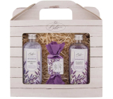 Bohemia Gifts Lavender La Provence sprchový gel 100 ml + šampon na vlasy 100 ml + ručně vyráběné mýdlo 30 g, kosmetická sada