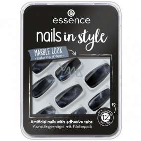 Essence Nails In Style umělé nehty 10 Marbellous 12 kusů
