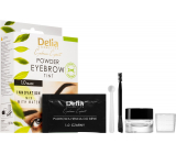 Delia Cosmetics Eyebrow Expert Henna pudrová barva na obočí 1.0 černá 4 g