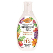 Bione Cosmetics Panthenol + Karoten SPF 15 ochranné opalovací mléko 150 ml