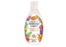 Bione Cosmetics Panthenol + Karoten SPF 15 ochranné opalovací mléko 150 ml