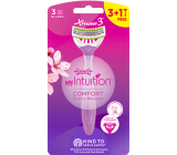 Wilkinson Xtreme 3 My Intuition Comfort Cherry Blossom holicí strojek pro ženy 4 kusy