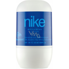 Nike Viral Blue Man kuličkový deodorant roll-on pro muže 50 ml