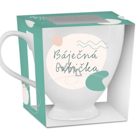 Albi Hrnek Trendy Báječná babička zelený 300 ml
