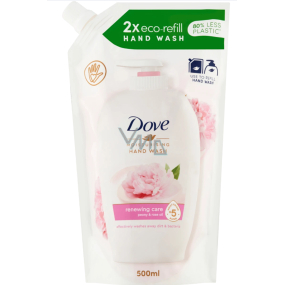 Dove Renewing Pivoňka tekuté mýdlo náhradní náplň 500 ml