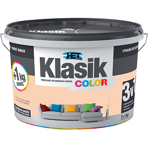 Het Klasik Color malířská barva, 0728 oranž broskvový, 7+1 kg