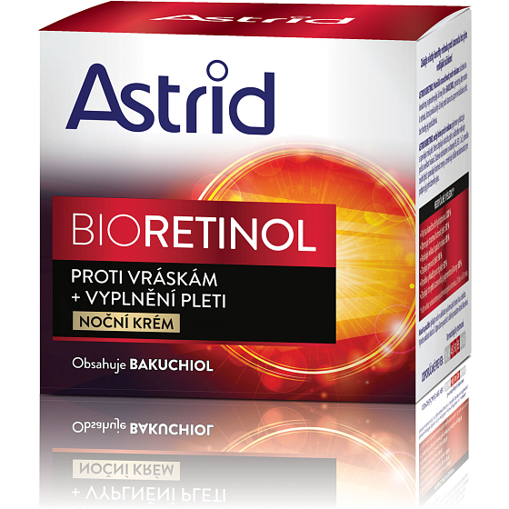 Astrid Bioretinol pokročilý noční krém proti vráskám, 50 ml