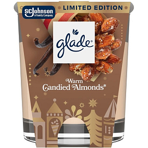 Glade vonná svíčka Warm Candied Almonds 112 g Glade vonná svíčka Warm Candied Almonds 112 g