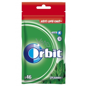 Wrigleys Orbit Spearmint žvýkačky bez cukru sáček dražé 46 kusů