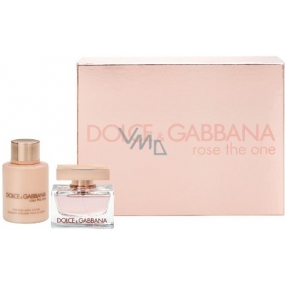 Dolce & Gabbana Rose the One parfémovaná voda 30 ml + tělové mléko 100 ml, dárková sada