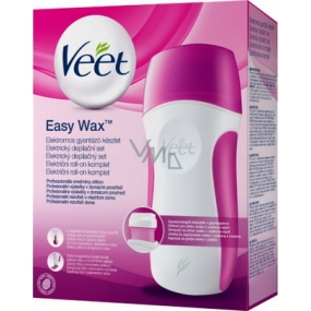 Veet Easy Wax elektrický depilační ohřívač vosku + vosková náplň 50 ml