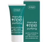 Ziaja Manuka Tree Purifying jemně exfoliační noční krém 50 ml