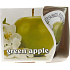 MaP Green Apple aromatická svíčka ve skle 80 g