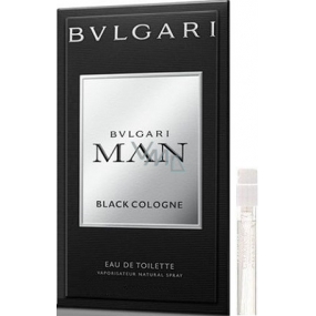 Bvlgari Man Black Cologne toaletní voda 1,5 ml s rozprašovačem, vialka
