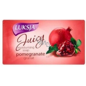 Luksja Juicy Pomegranate - Čerstvé granátové jablko toaletní mýdlo 90 g