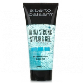 Alberto Balsam Ultra Strong styling gel na vlasy 200 ml