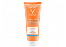 Vichy Capital Soleil SPF20 ochranné opalovací hydratační mléko na obličej a tělo pro celou rodinu 300 ml