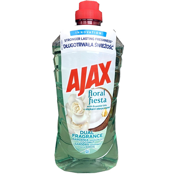 Ajax Floral Fiesta Dual Fragrance Gardenia & Coconut univerzální čisticí prostředek 1 l