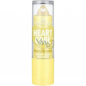 Essence Heart Core balzám na rty 04 Lucky Lemon 3 g