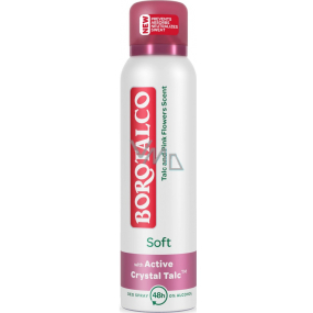 Borotalco Soft Talc & Pink Flower deodorant sprej pro ženy 150 ml