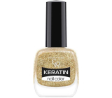 Golden Rose Keratin Nail Color Glitter lak na nehty 406 10,5 ml