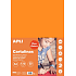 Apli Barevné papíry A4 Fluo oranžový 170 g 50 listů