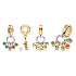 Charm Sterlingové stříbro 925 Marvel The Avengers, Kameny nekonečna - Infinity Gems, přívěsek na náramek, film