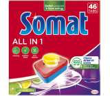 Somat All in 1 Lemon & Lime tablety do myčky 46 kusů