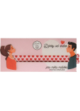 Bohemia Gifts Mléčná interaktivní čokoláda pro zamilované 100 g