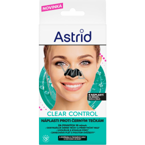 Astrid Clear Control – náplasti proti černým tečkám (6 ks)