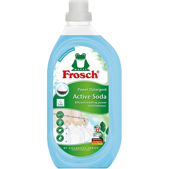 Frosch Active Soda ekologický prací gel, 22 praní, 1,5 l