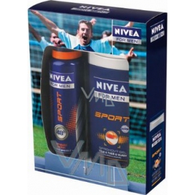 Nivea Men Kazsport sprchový gel 250 ml + antiperspirant sprej 150 ml kosmetická sada