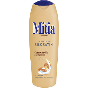 Mitia Soft Care Silk Satin sprchový krém, 400 ml