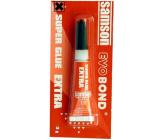 Samson Super Glue tekuté sekundové lepidlo červené 3 g