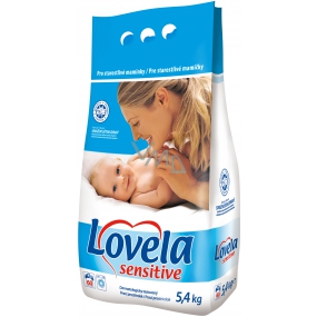 Lovela Sensitive Compact prací prášek 5,4 kg