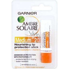 Garnier Ambre Solaire SPF20 tyčinka na rty medium 12 ml