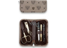 Kellermann 3 Swords Luxusní manikúra 5 dílná Textile Royal v textilníchm pouzdru 7021FN