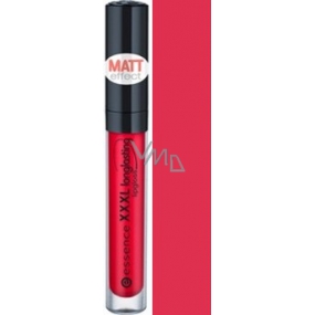 Essence Xxxl Longlasting Lipgloss lesk na rty 07 Silky Red Matt Effect 4,5 ml